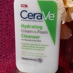 Cerave cream to foam cleanser